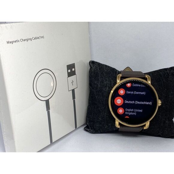 Fossil Gen 3 Authentic Genuine Smart Watch Custom Band FTW2102 LT255 - Picture 1 of 12